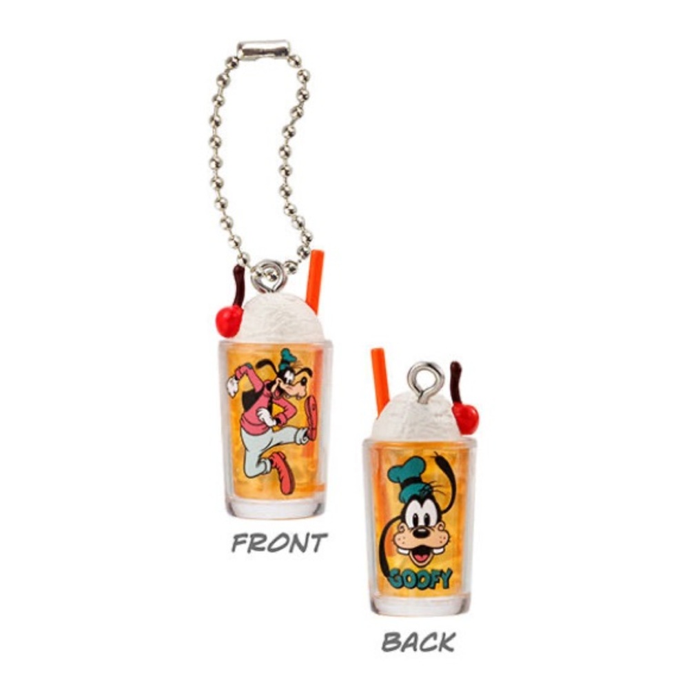 Disney character retro glass miniature charm goofy